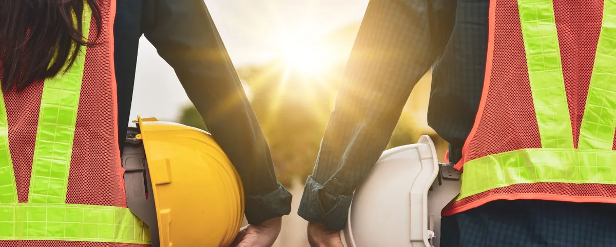 Construction Safety Staring At Sunrise Construction Safety Staring At Sunrise