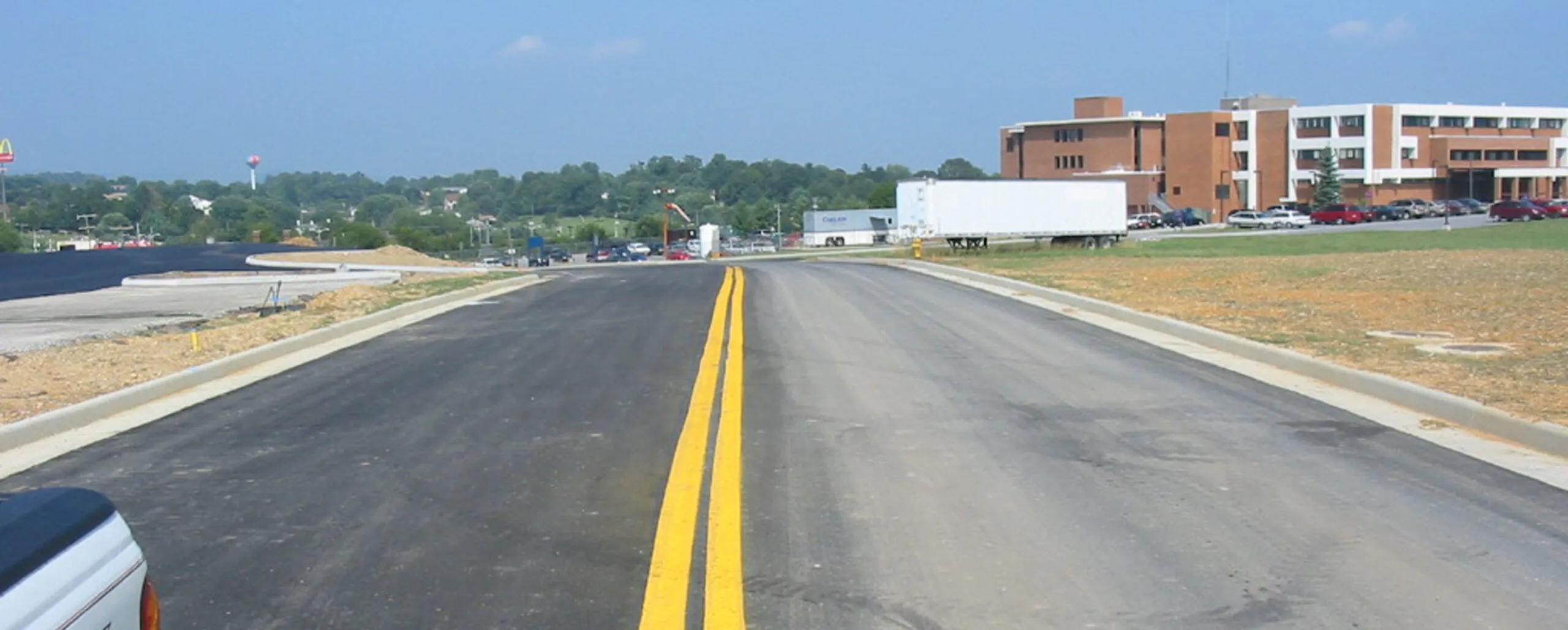 Newly Resurfaced Road Newly Resurfaced Road