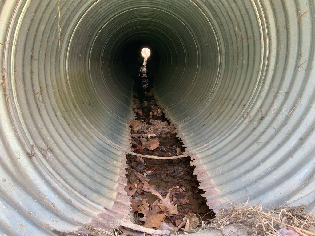 Rotted Out Drop Inlet